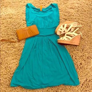 Gilli Blue Cotton Dress